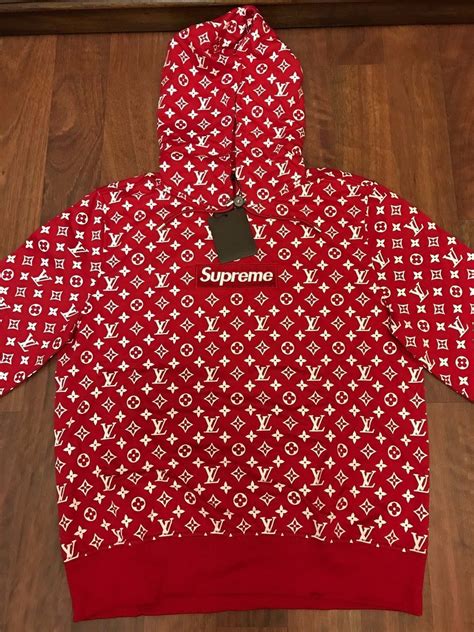 supreme lv retail price list|supreme x louis vuitton hoodie.